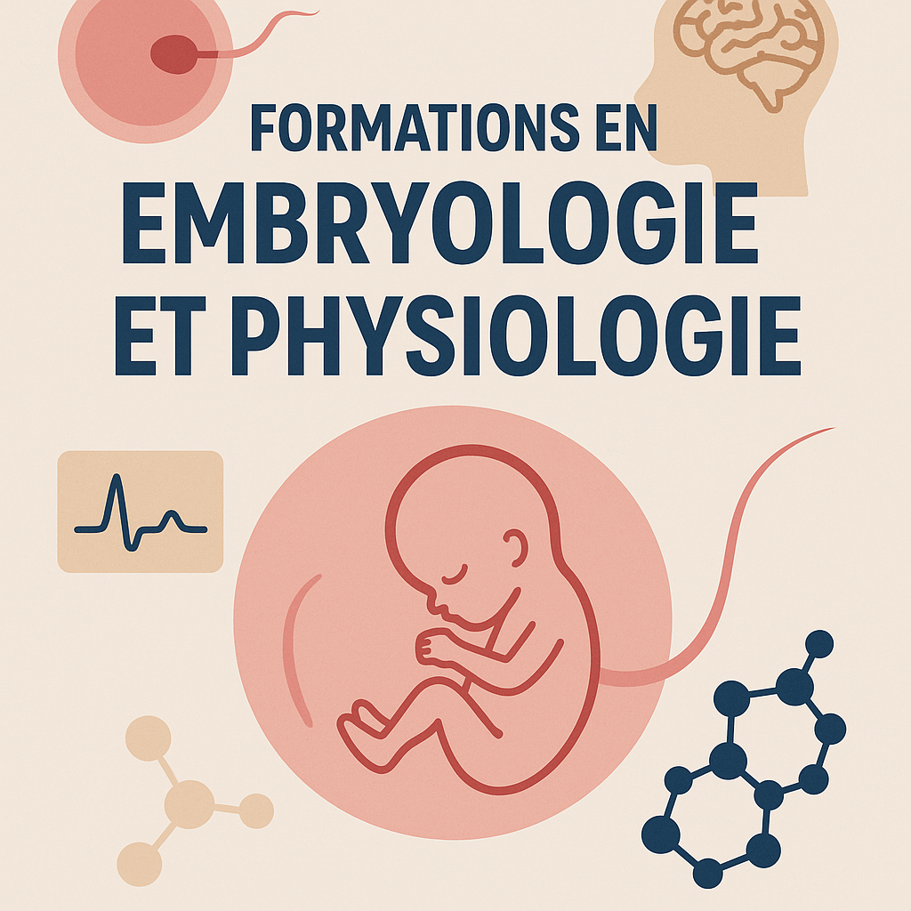 Formations en embryologie et physiologie